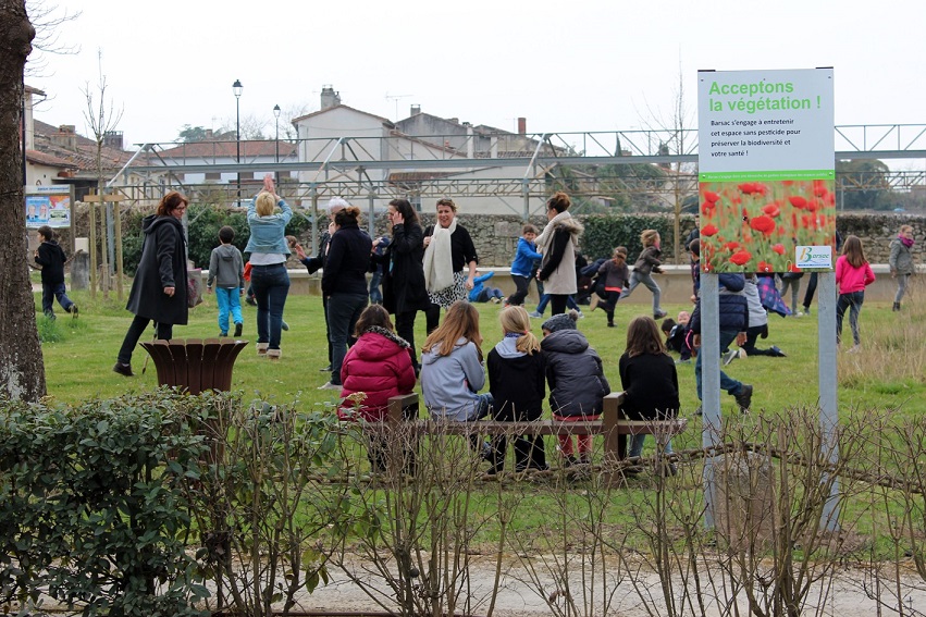 En 10 ans, la graine semée a germé dans tous les espaces communaux©Barsac