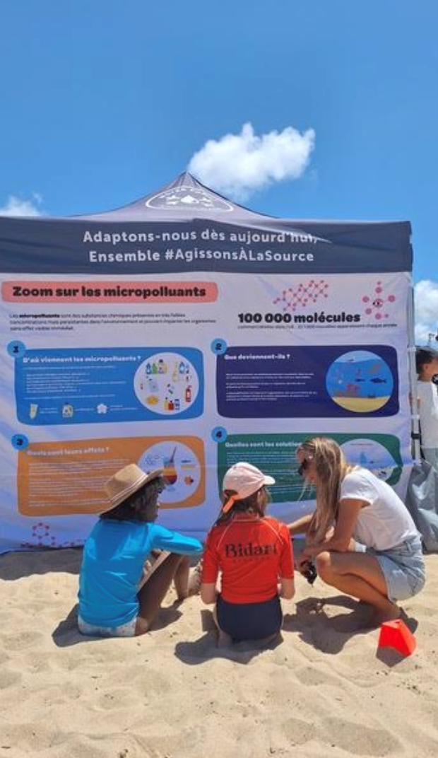 250 personnes ont été sensibilisées sur les plages