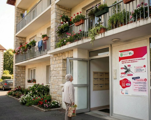 Plus de 250 résidences équipées d’affiches