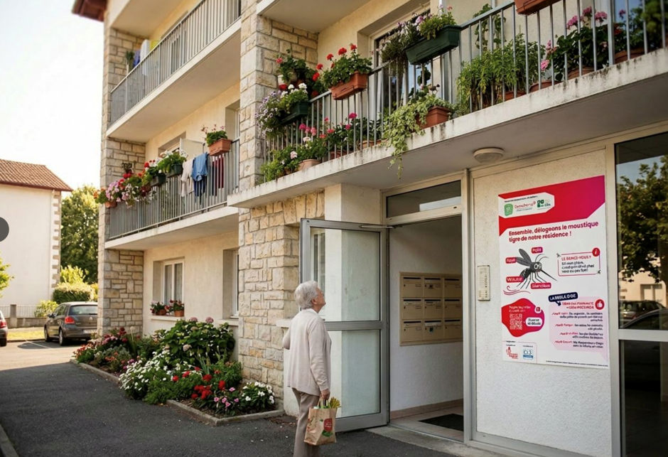 Plus de 250 résidences équipées d’affiches