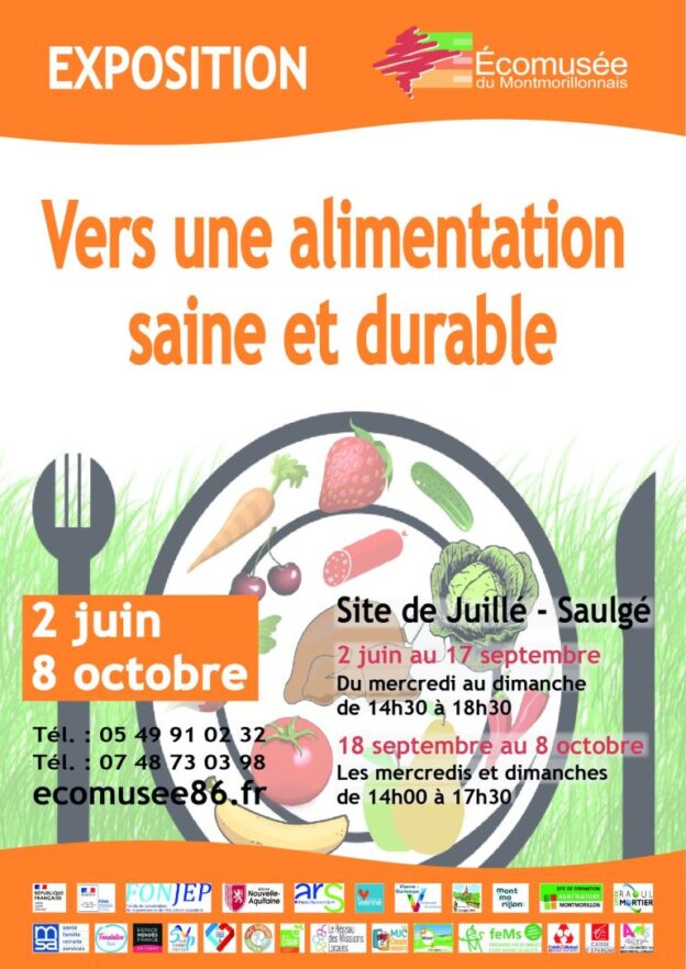 L’exposition est gratuite pour les associations ou communes adhérentes @ écomusée de Montmorillon