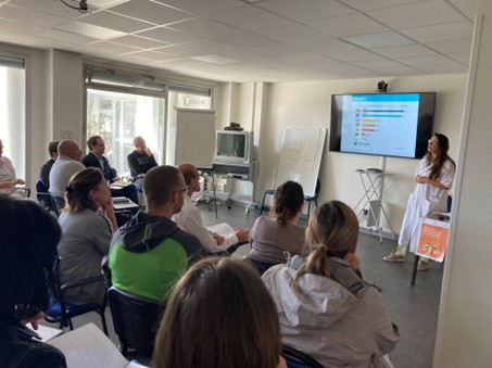 les ambassadeurs réunis pour une session d’acculturation @ CH d’Angoulême